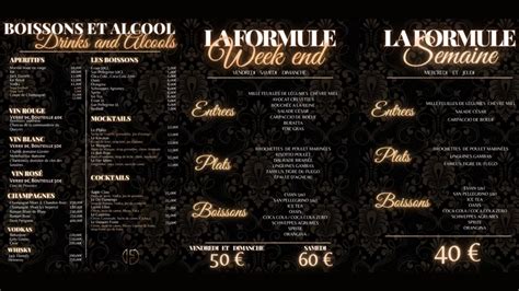 fuego latino paris menu|Carte et Menus 2024